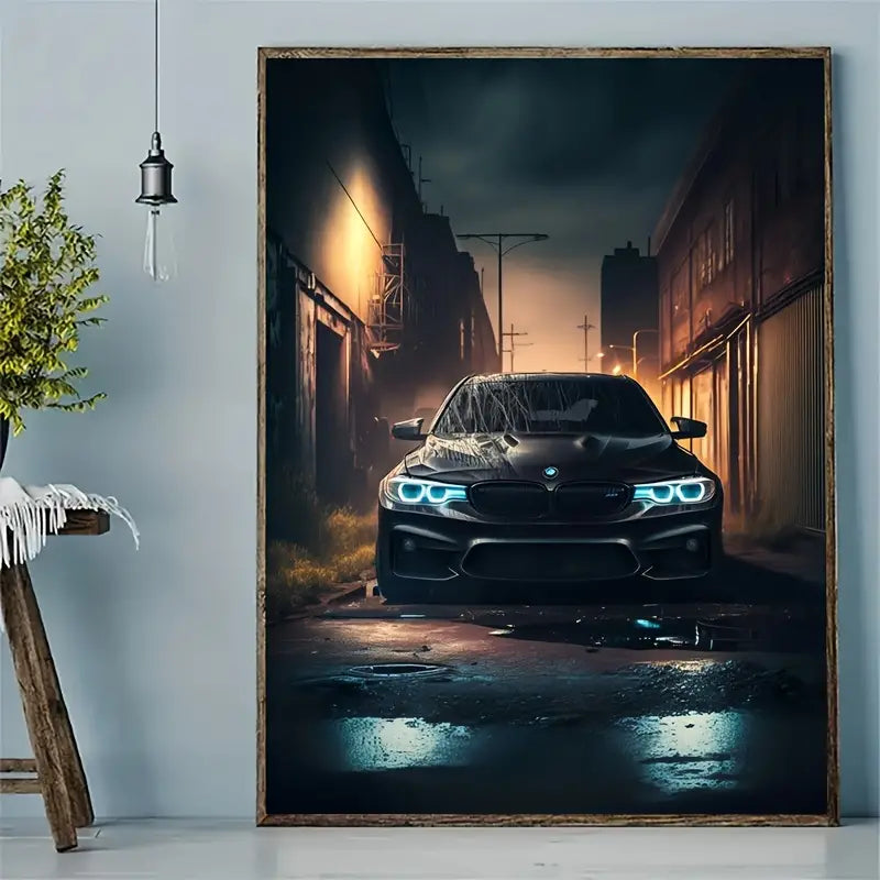 Sports Car BMW Wall Decoration Poster