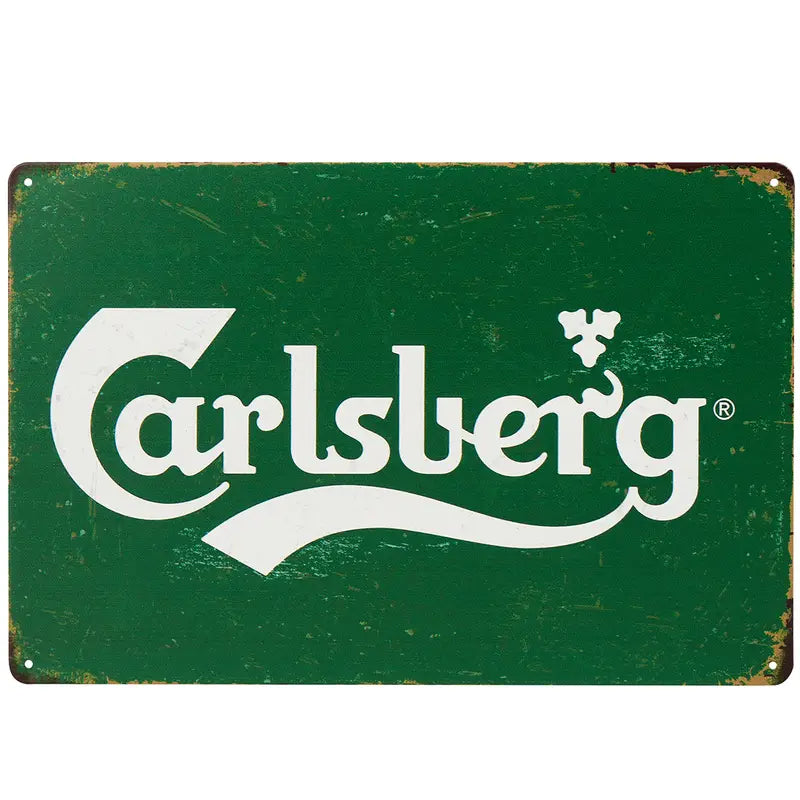 Carlsberg Sign Metal Tin Plate Sign Poster