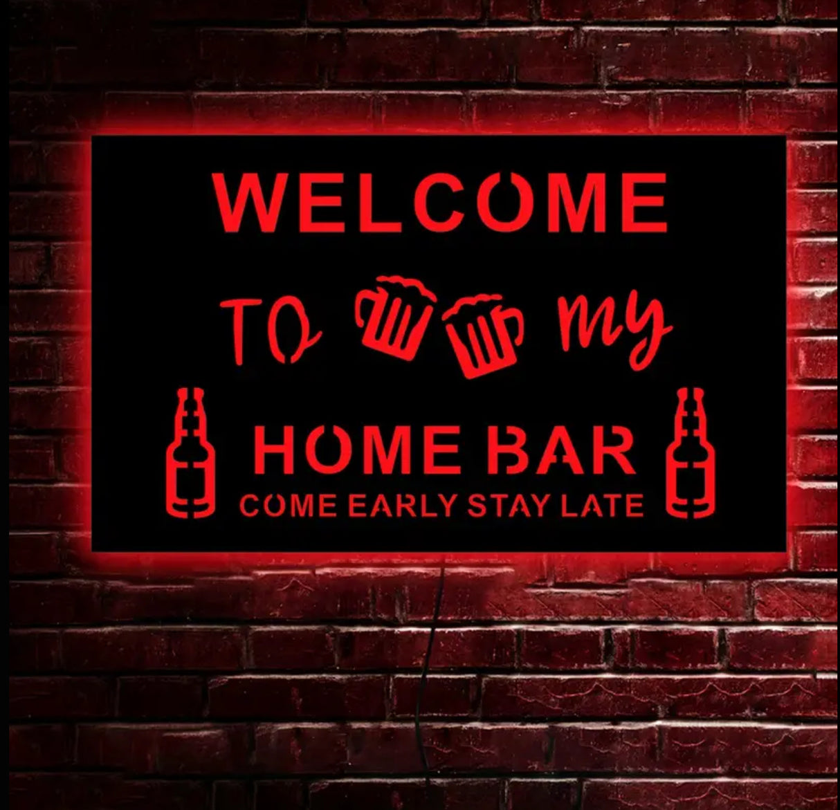 Welcome To My Home Bar