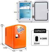 Fanta 4L 6 Can Fridge