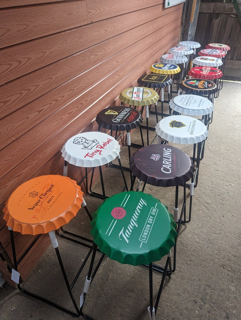 Bottle Top Bar Stool