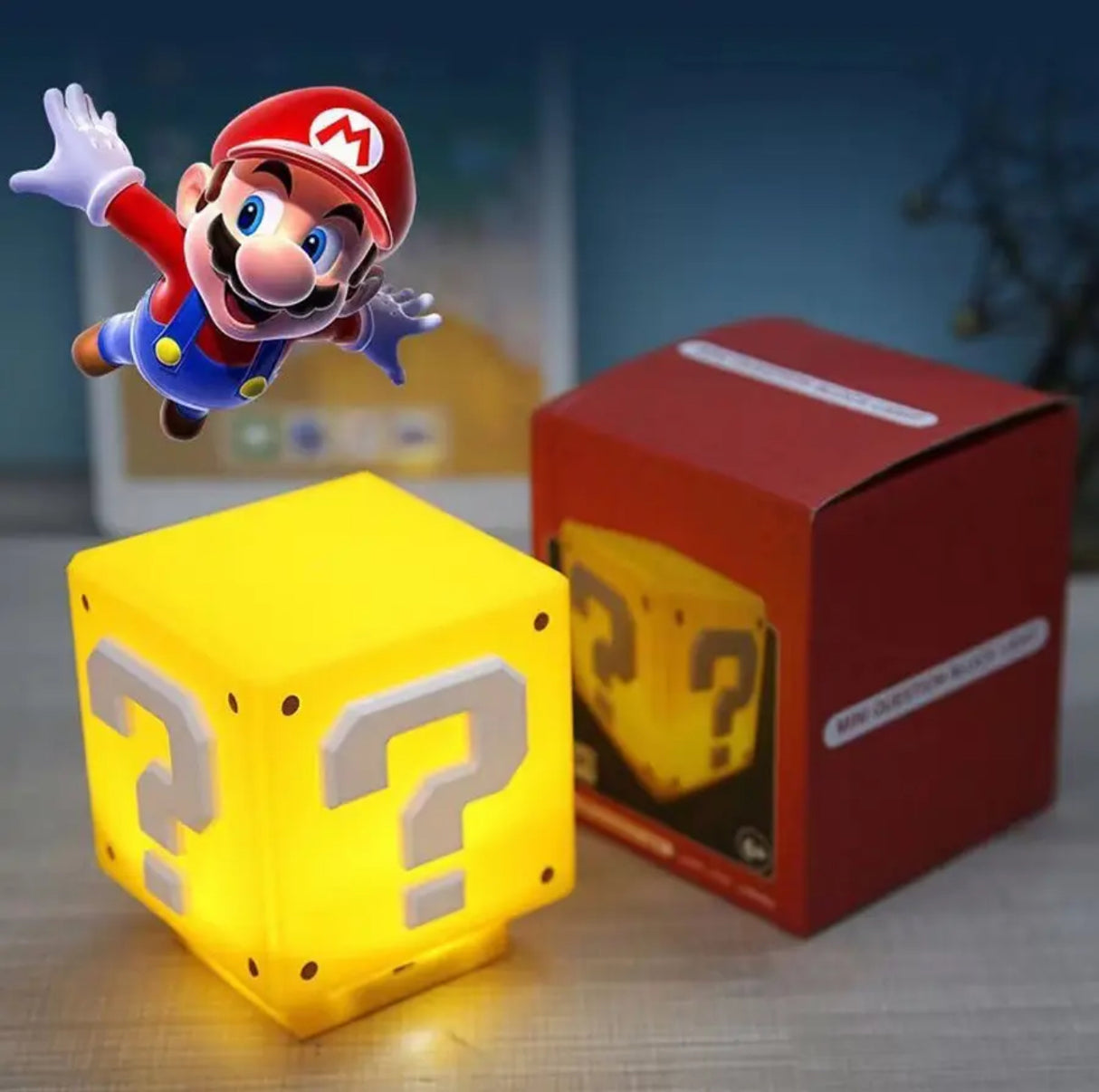 LED Super Mario Bros Light Lamp USB