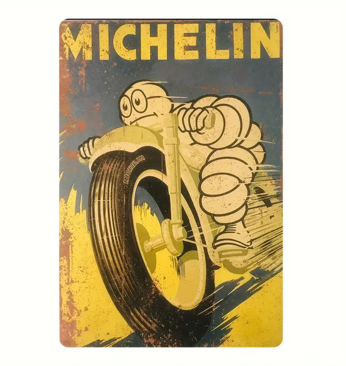 Michelin Metal Tin Sign