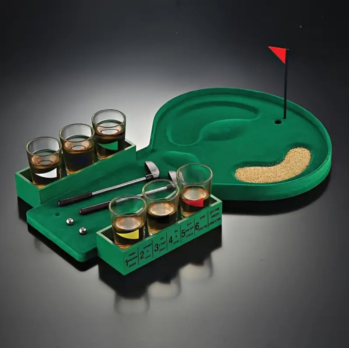 Mini Golf Desk Bar Drinking Game