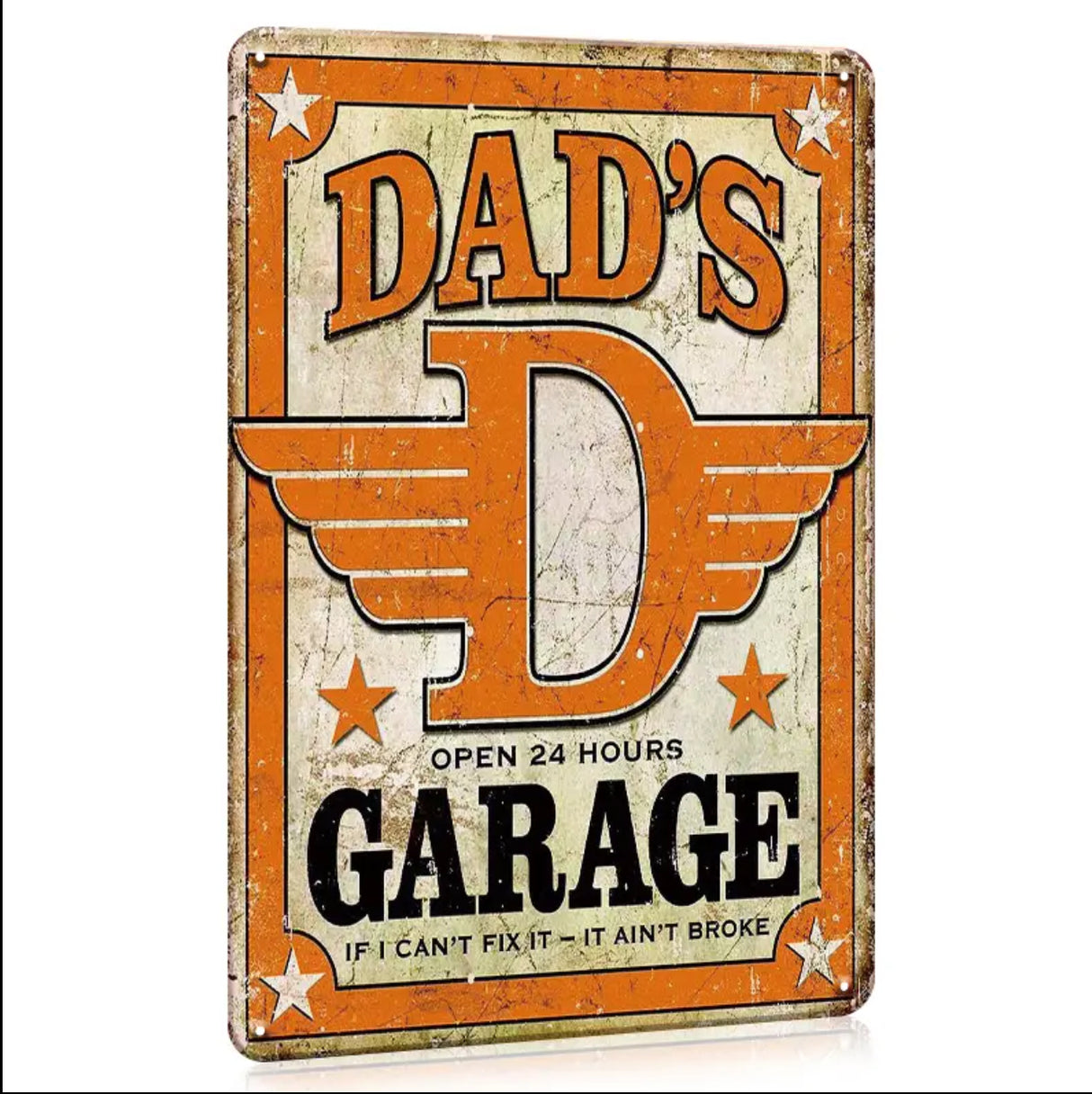 Dad’s Garage Metal Tin Sign