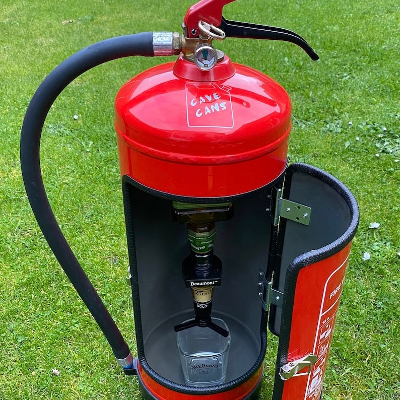 Fire Extinguisher Optic Bottle Dispenser