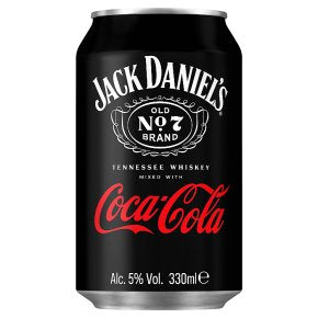 Jack Daniel’s & Coke 330ml 6 Pack