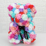 Valentine's Day Gift 25cm Rose Bear - 4 Colours