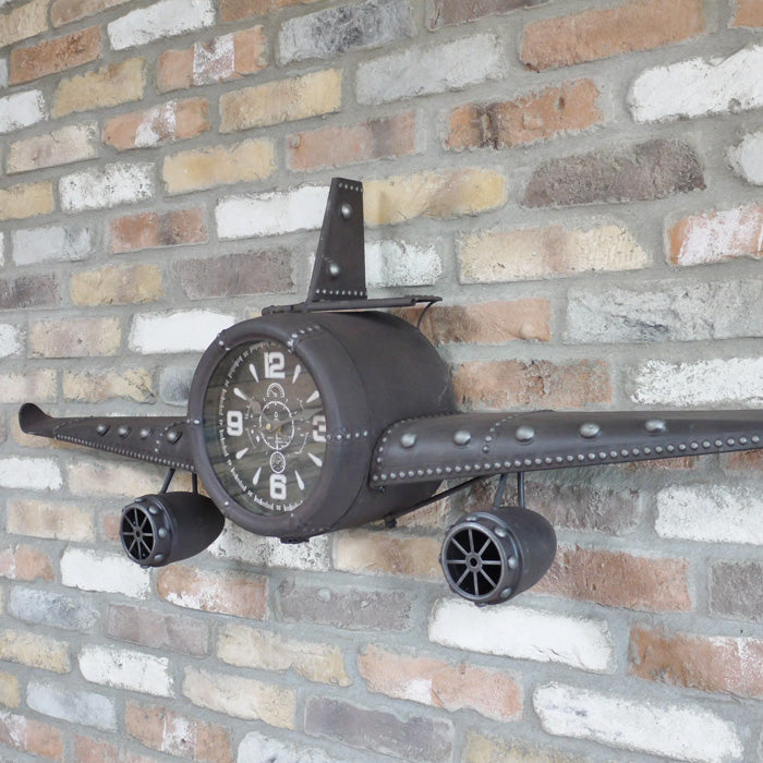 Aeroplane Wall Clock