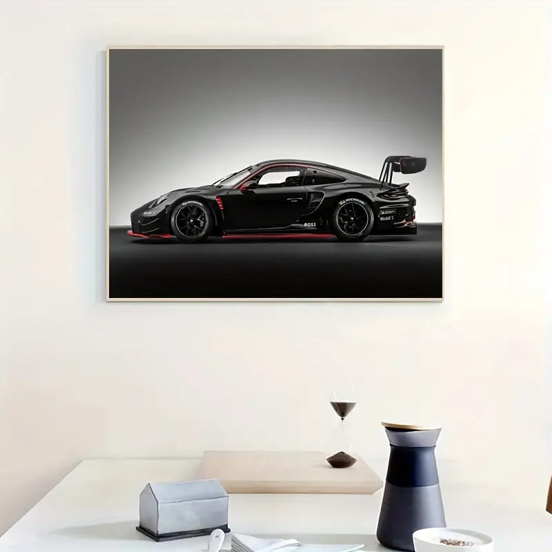 Sports Car Porsche Wall Decoration Poster