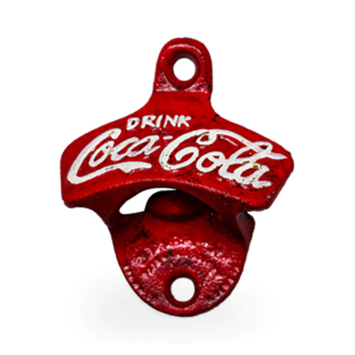 Wall Mounted Bottle Opener - Coca Cola