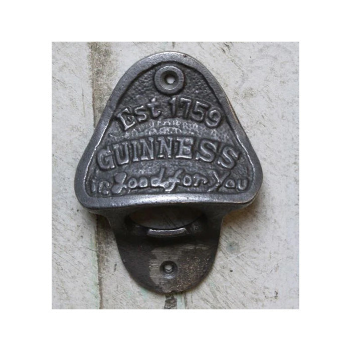 Wall Mounted Bottle Opener - Guinness