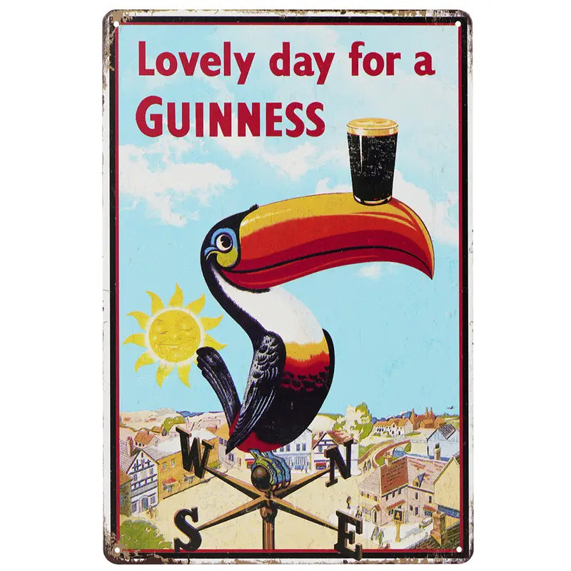 Guinness Sign Metal Tin Plate Sign Poster