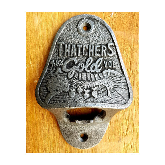 Wall Mounted Bottle Opener - Thatchers